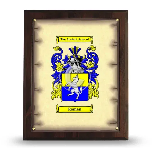 Roman Coat of Arms Plaque