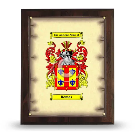 Romas Coat of Arms Plaque