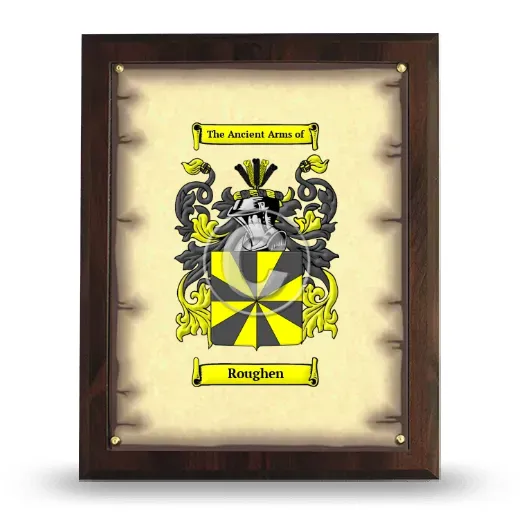 Roughen Coat of Arms Plaque