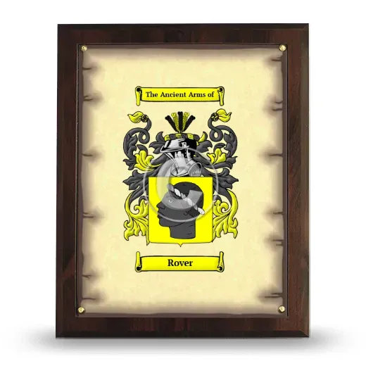 Rover Coat of Arms Plaque