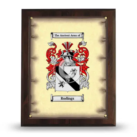 Rudings Coat of Arms Plaque