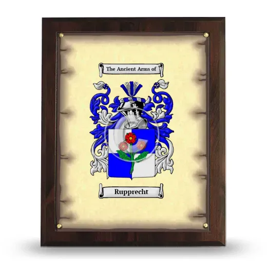 Rupprecht Coat of Arms Plaque