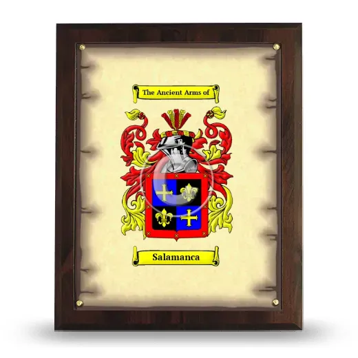 Salamanca Coat of Arms Plaque