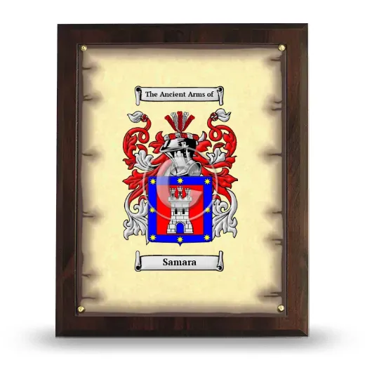 Samara Coat of Arms Plaque
