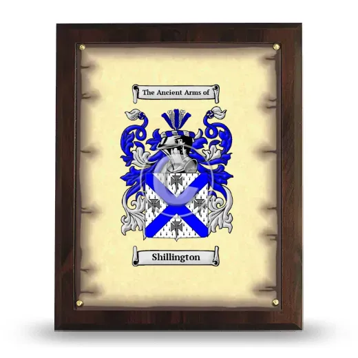 Shillington Coat of Arms Plaque