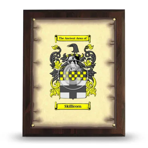 Skillicorn Coat of Arms Plaque
