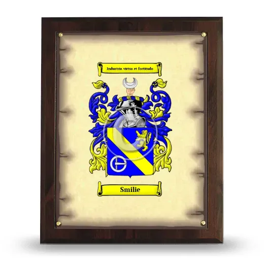 Smilie Coat of Arms Plaque