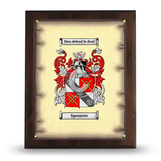 Spenster Coat of Arms Plaque