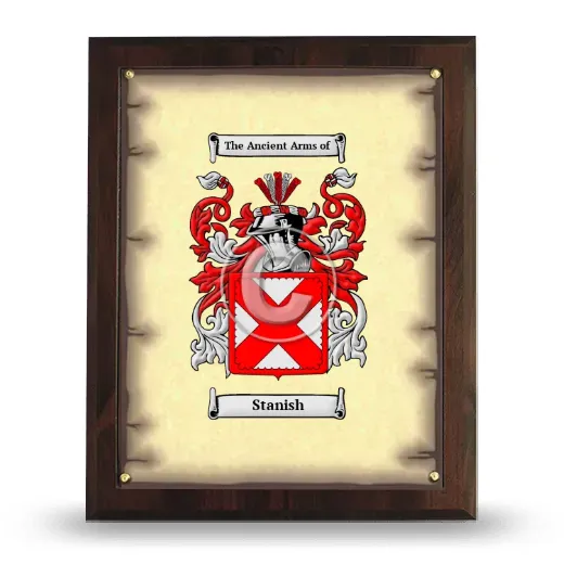 Stanish Coat of Arms Plaque