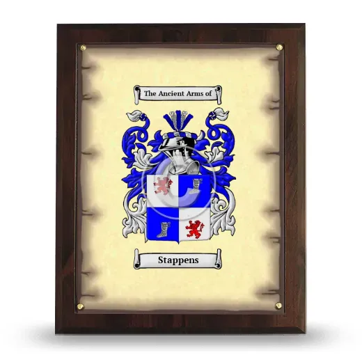Stappens Coat of Arms Plaque
