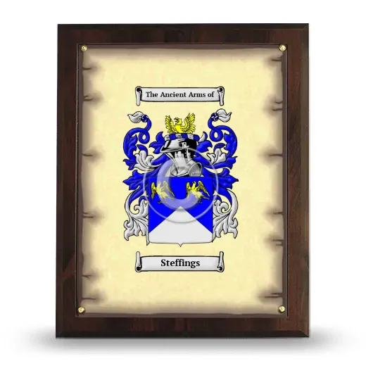 Steffings Coat of Arms Plaque