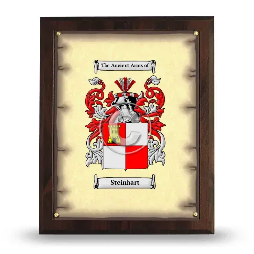 Steinhart Coat of Arms Plaque