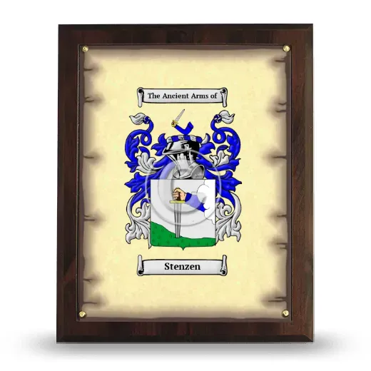 Stenzen Coat of Arms Plaque