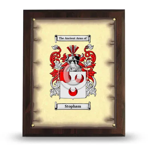 Stopham Coat of Arms Plaque