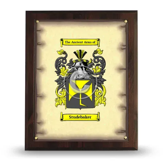 Studebaker Coat of Arms Plaque