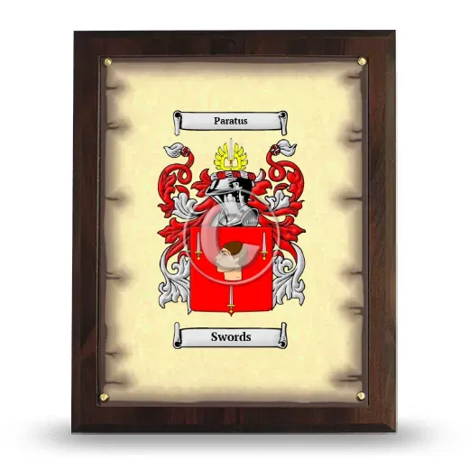 Swords Coat of Arms Plaque
