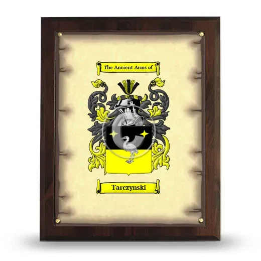 Tarczynski Coat of Arms Plaque