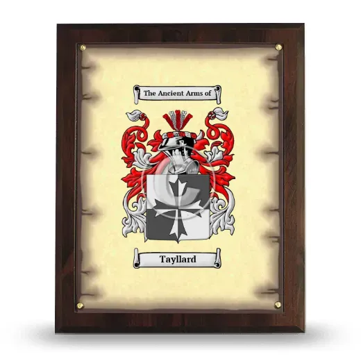 Tayllard Coat of Arms Plaque