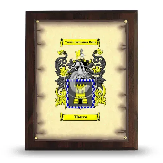 Therre Coat of Arms Plaque