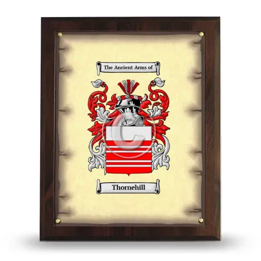 Thornehill Coat of Arms Plaque
