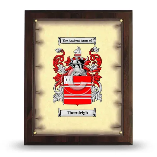 Thornleigh Coat of Arms Plaque
