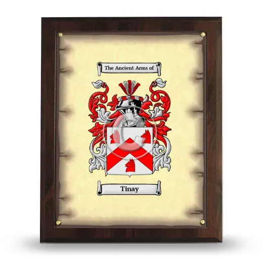 Tinay Coat of Arms Plaque