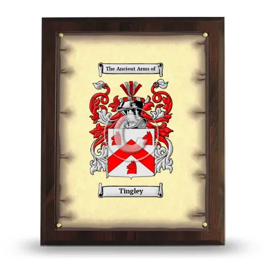 Tingley Coat of Arms Plaque