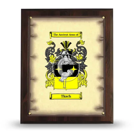 Tkach Coat of Arms Plaque