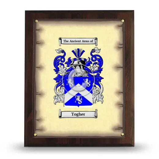 Togher Coat of Arms Plaque