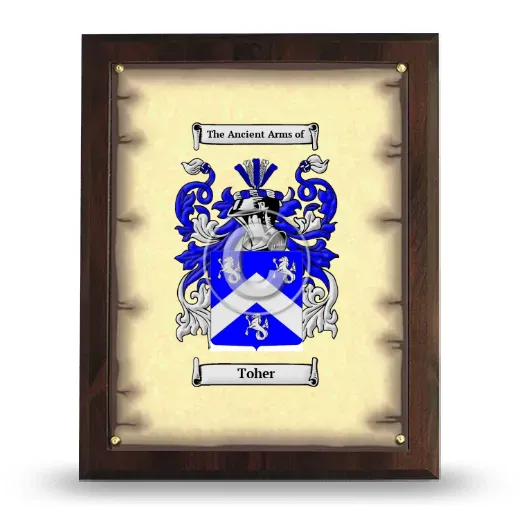 Toher Coat of Arms Plaque