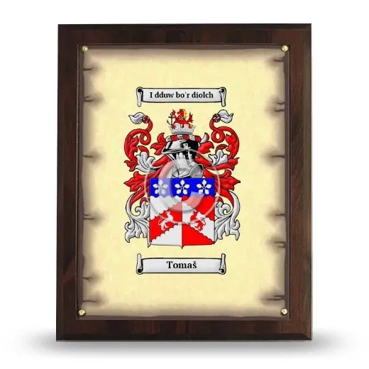Tomaš Coat of Arms Plaque