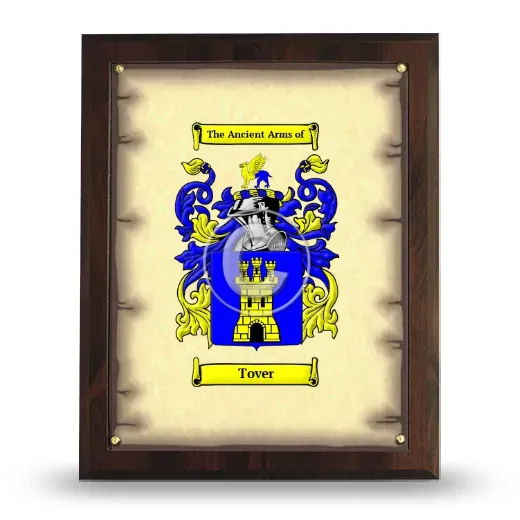 Tover Coat of Arms Plaque
