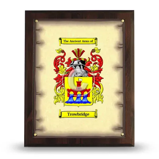 Trowbridge Coat of Arms Plaque