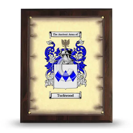 Tuckwood Coat of Arms Plaque