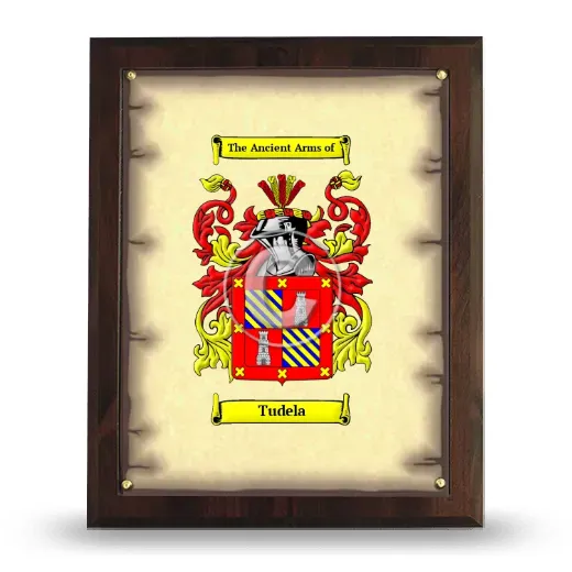 Tudela Coat of Arms Plaque