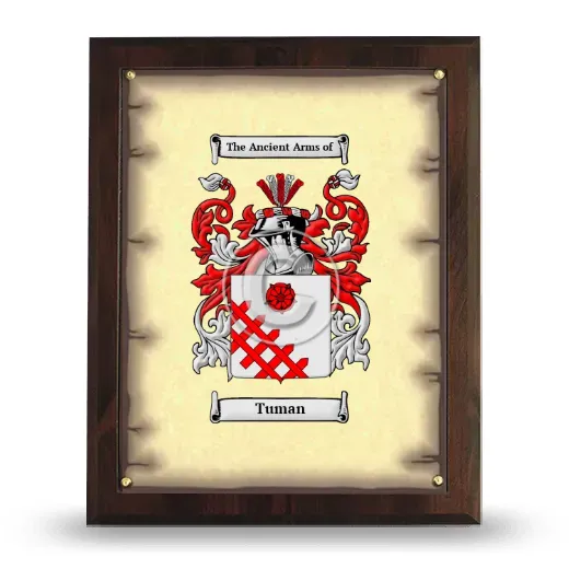 Tuman Coat of Arms Plaque