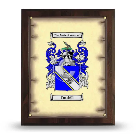 Tutthill Coat of Arms Plaque