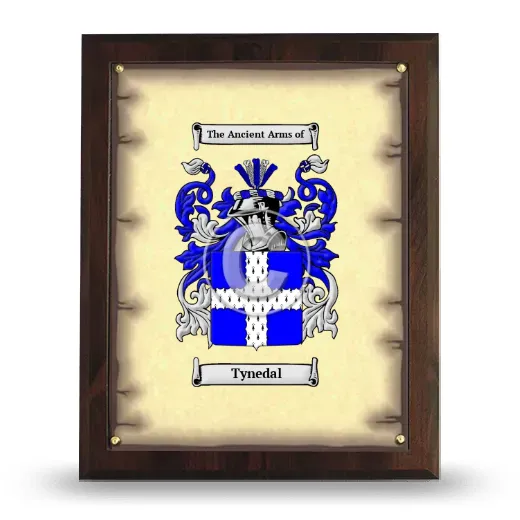 Tynedal Coat of Arms Plaque