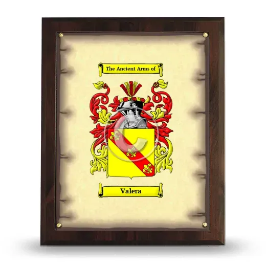 Valera Coat of Arms Plaque