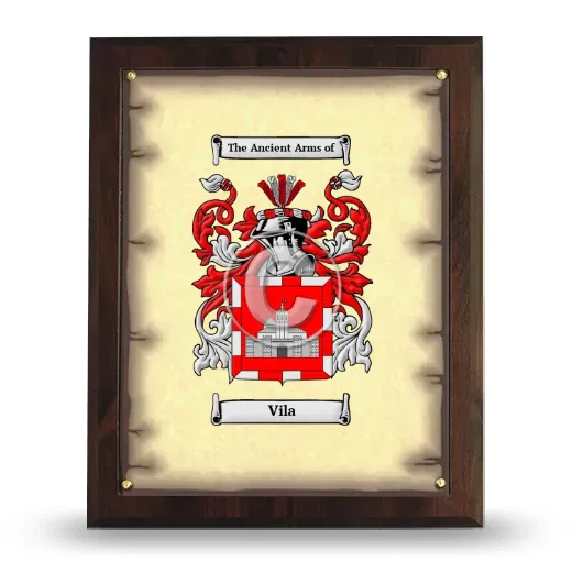 Vila Coat of Arms Plaque