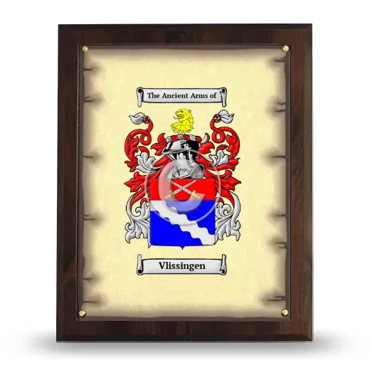 Vlissingen Coat of Arms Plaque
