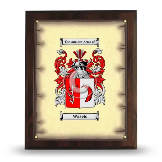 Wasels Coat of Arms Plaque