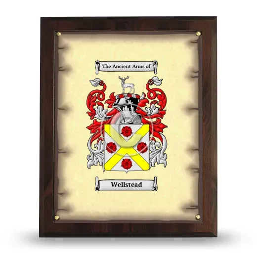 Wellstead Coat of Arms Plaque
