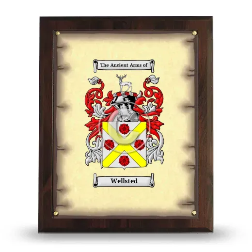 Wellsted Coat of Arms Plaque