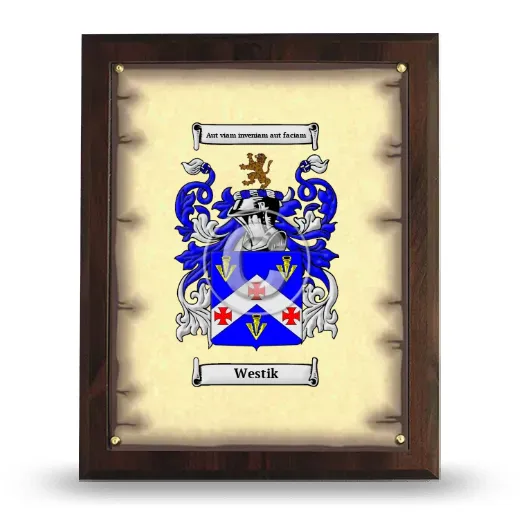 Westik Coat of Arms Plaque