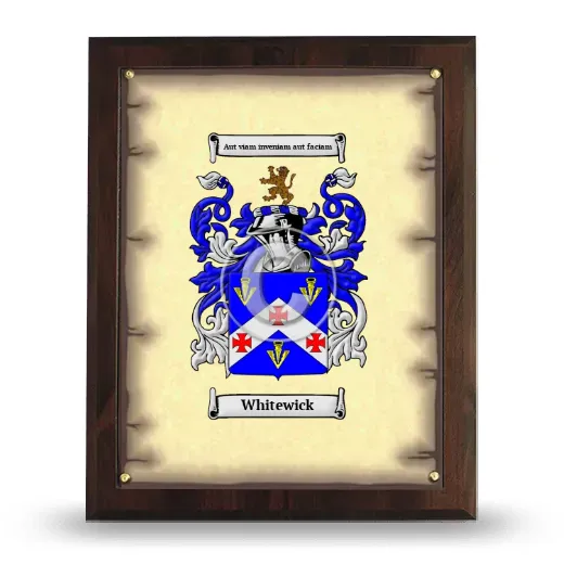 Whitewick Coat of Arms Plaque