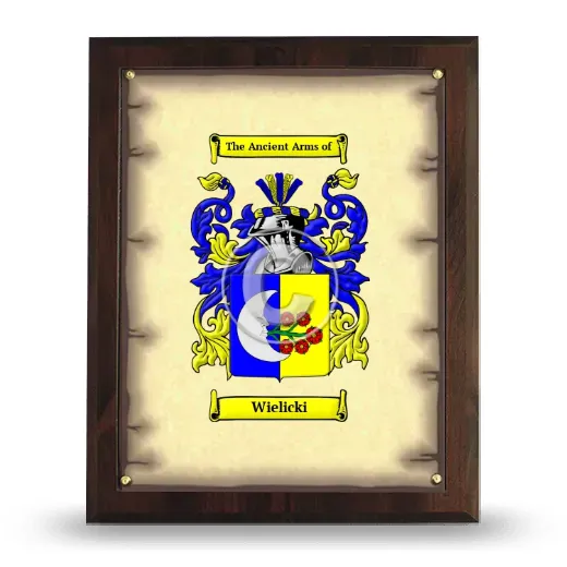 Wielicki Coat of Arms Plaque