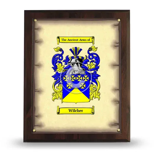 Wilcher Coat of Arms Plaque