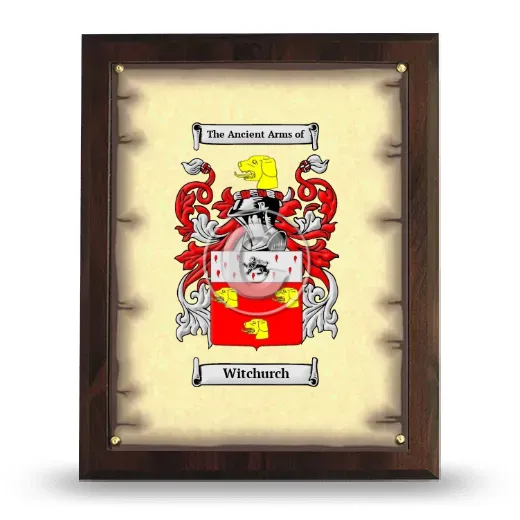 Witchurch Coat of Arms Plaque