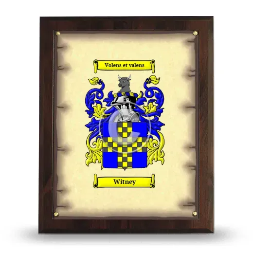 Witney Coat of Arms Plaque